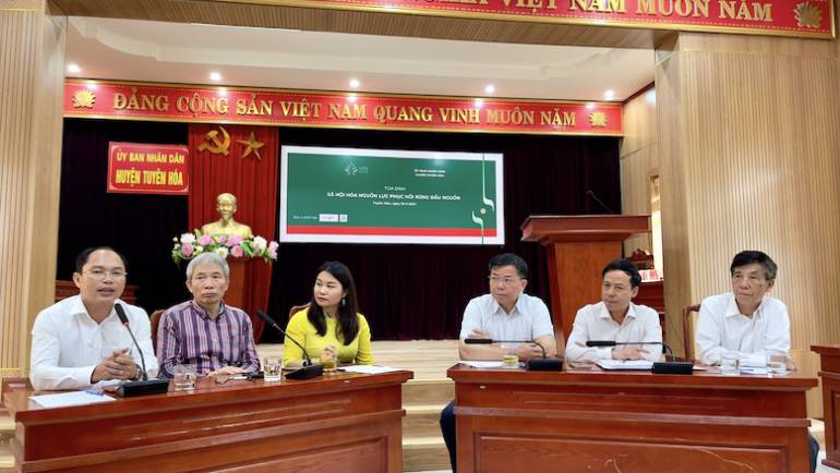 [Chuyên trang Dân tộc – Tôn giáo, Báo Lao Động] 200 hecta rừng sắp được trồng ở Quảng Bình, Quảng Trị