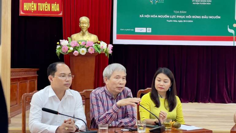 [Báo Xây dựng] Hiệu quả lớn từ chương trình “Góp một cây để có rừng” do VARS khởi xướng
