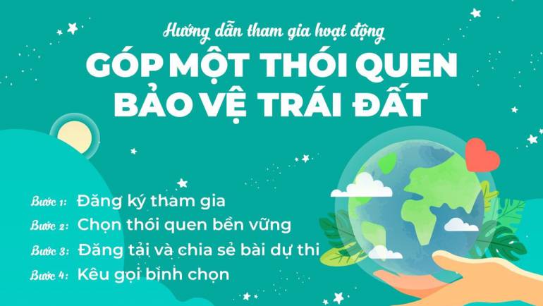 CÙNG VARS GÓP MỘT THÓI QUEN LÀNH, BẢO VỆ TRÁI ĐẤT XANH QUA CHIẾN DỊCH “ONE GOOD HABIT, LOVE THE EARTH”